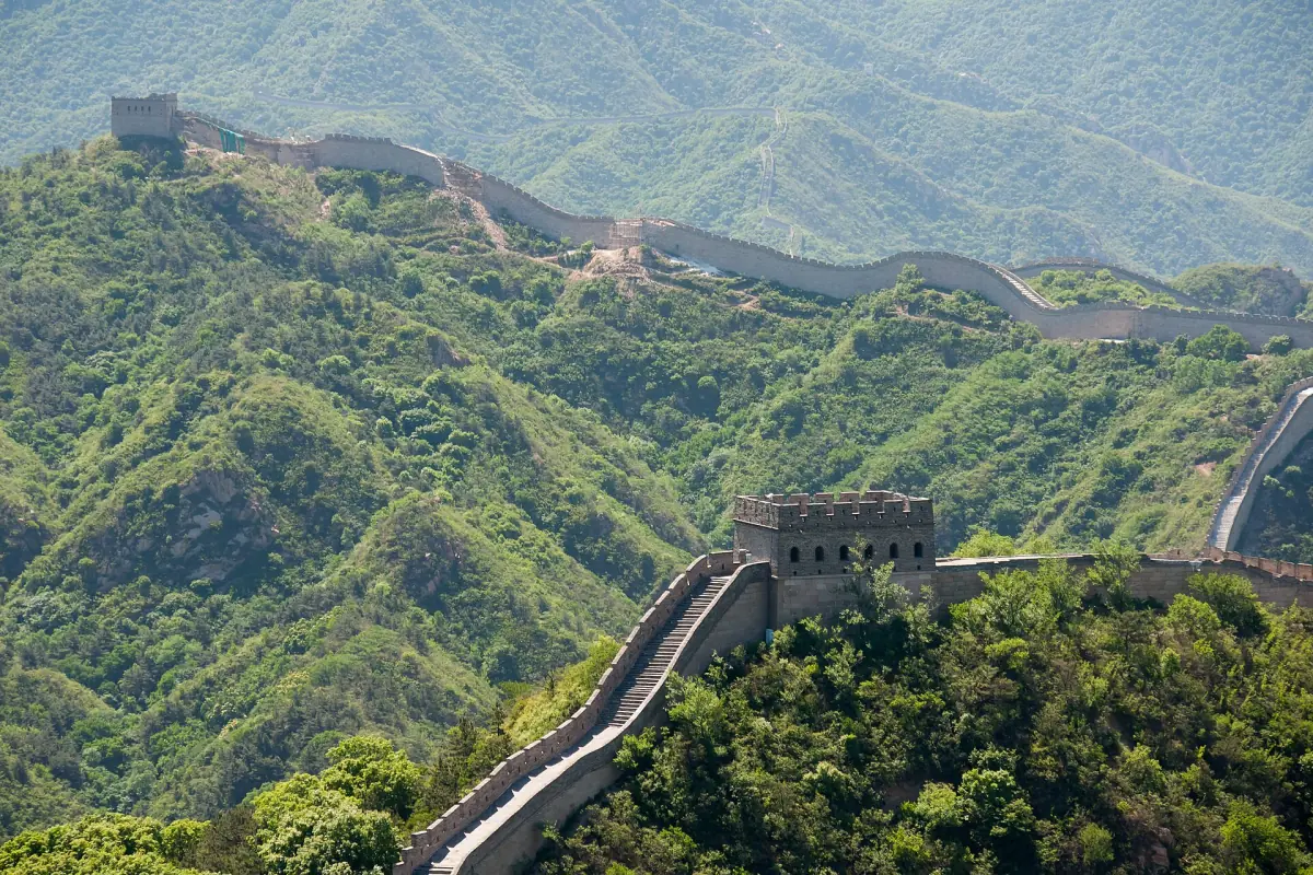 The Badaling section of the Great Wall